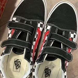 Vans sneakers red and black eur 38